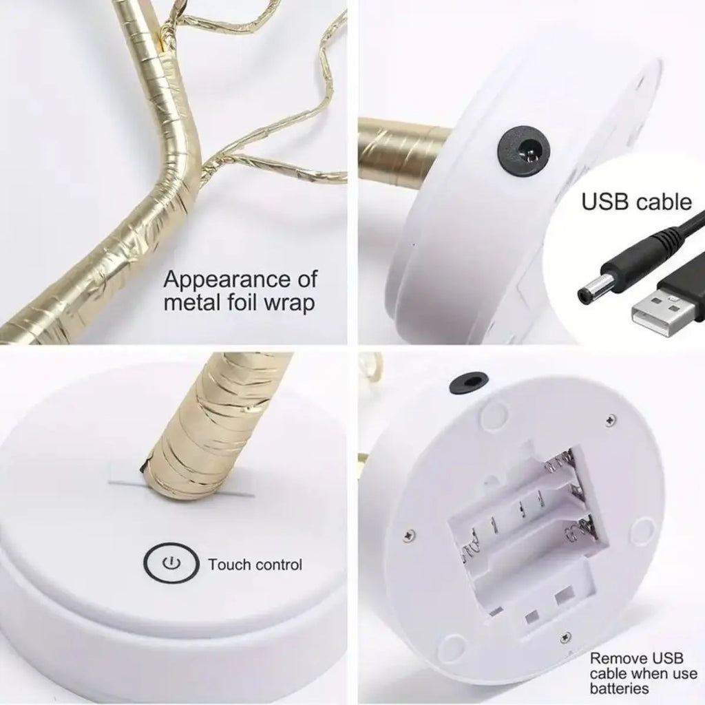 Golden Glow Tree™ -Decorative Night Light