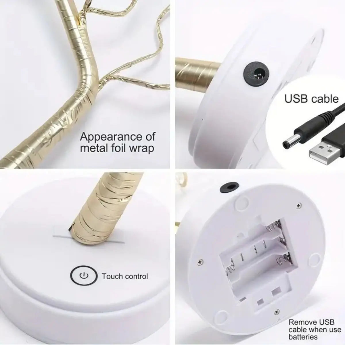 Golden Glow Tree™ -Decorative Night Light