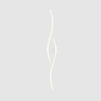 LumiSlate: Minimalist White LED Wall Lamp