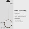 HaloGlow: Minimalist LED Ceiling Ring Light