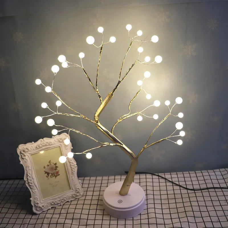 FairyBloom™ – 24 LED USB Flower Tree Lamp