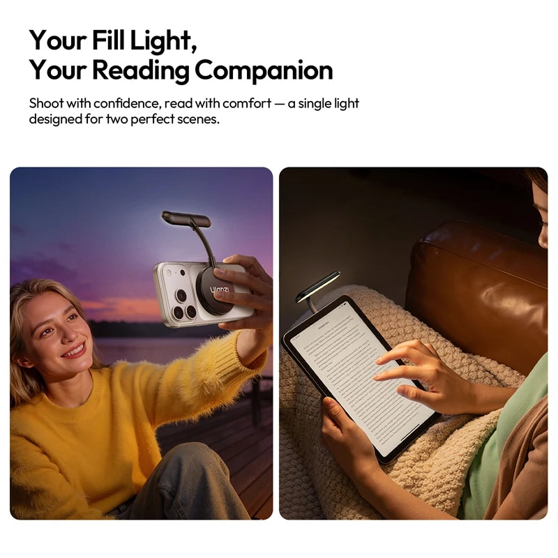 FlexGlow – Magnetic Phone Light for Vlogging