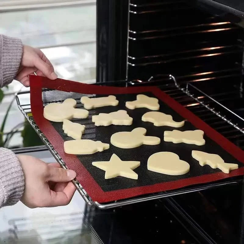 GrillEase Pro: Non-Stick Silicone Cooking Mat