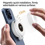 GlowFold – 2-in-1 Magnetic Ring Light & Phone Stand
