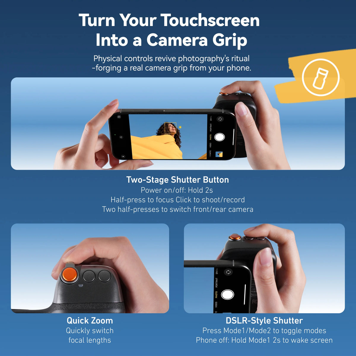 SnapGrip – Capture Every Moment with Ease