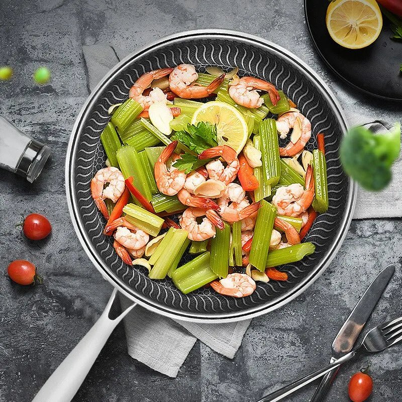 ProHeat Tri-Ply Stainless Fry Pan