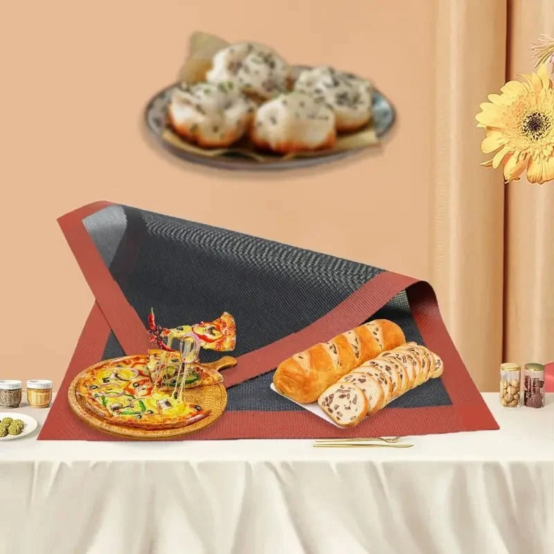 GrillEase Pro: Non-Stick Silicone Cooking Mat