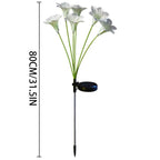 LilyGlow™ – Lampioni solari da giardino a luce bianca calda