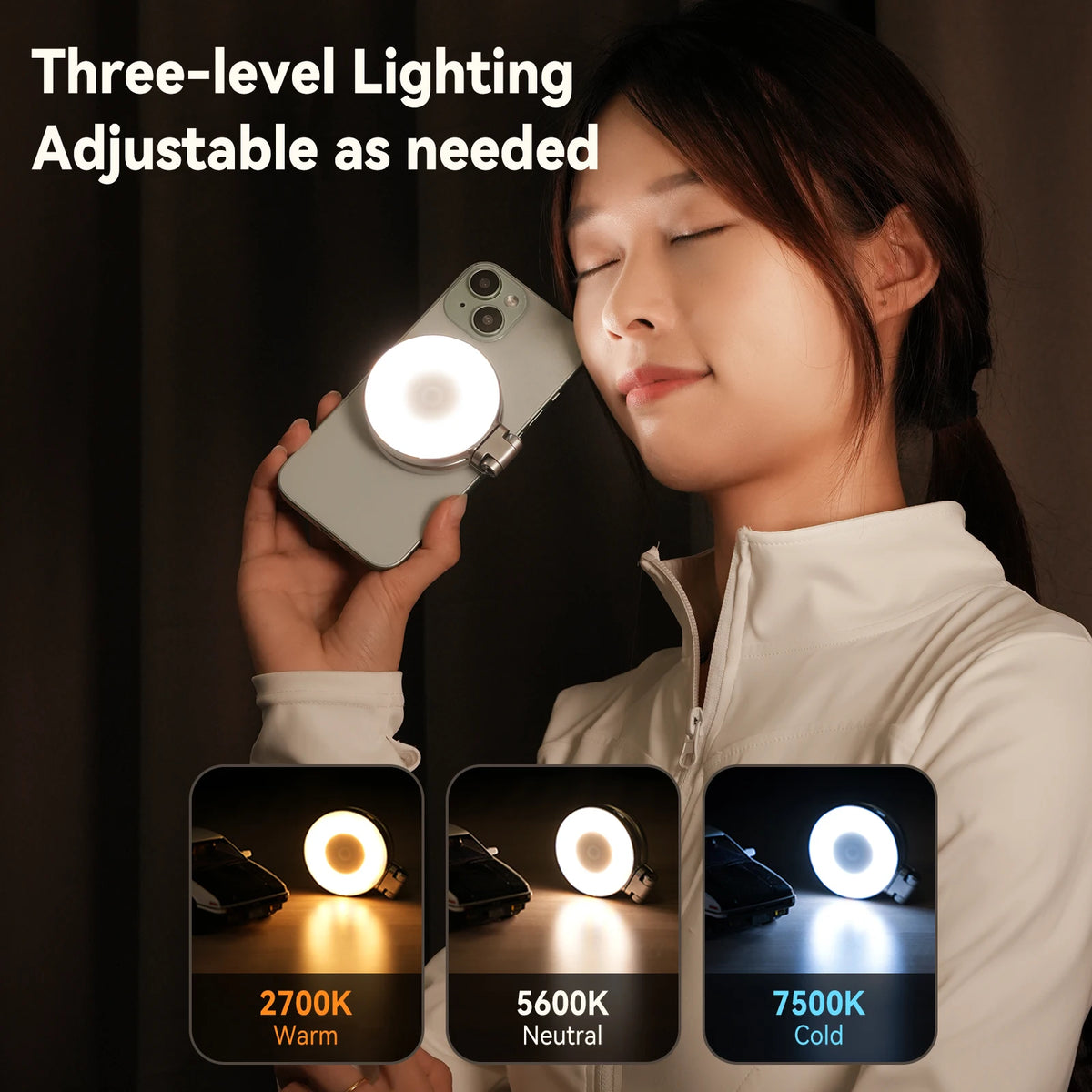 Pocket Glow – Magnetic LED Selfie Light
