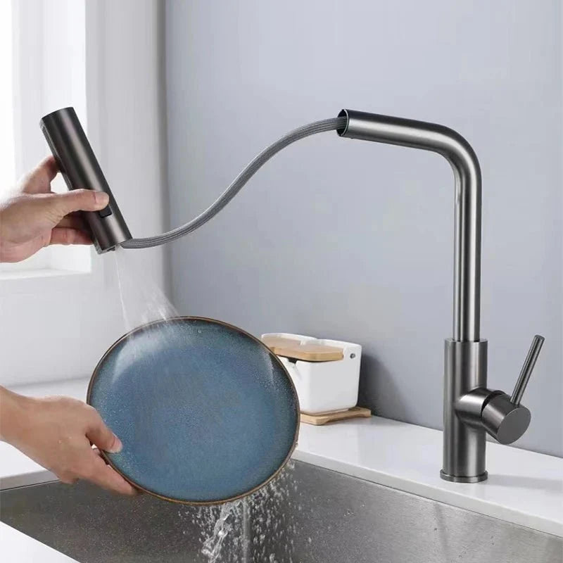 TouchFlow Trio: Smart 3-Mode Sensor Kitchen Faucet