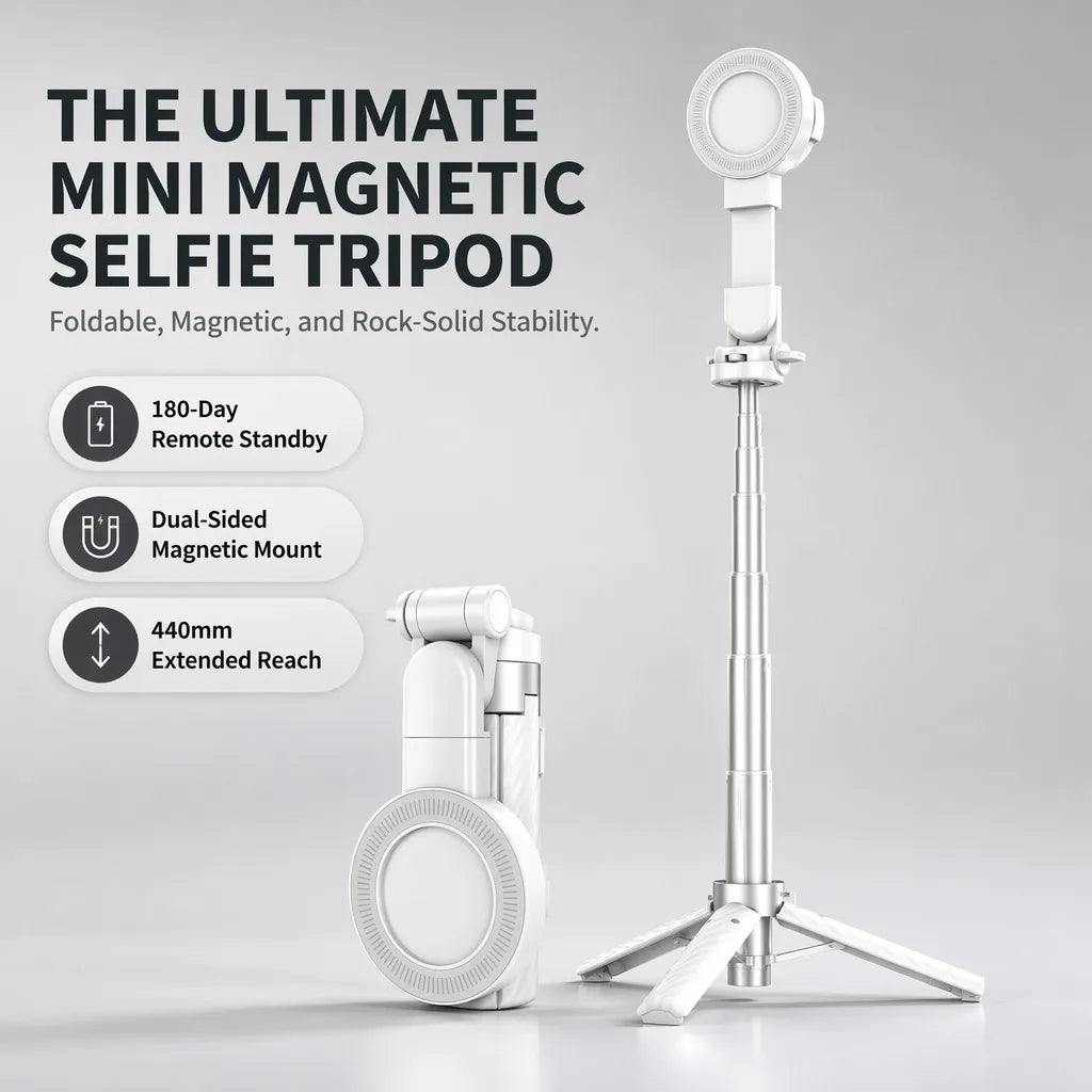 PocketSnap – Magnetic Selfie Stick & Tripod