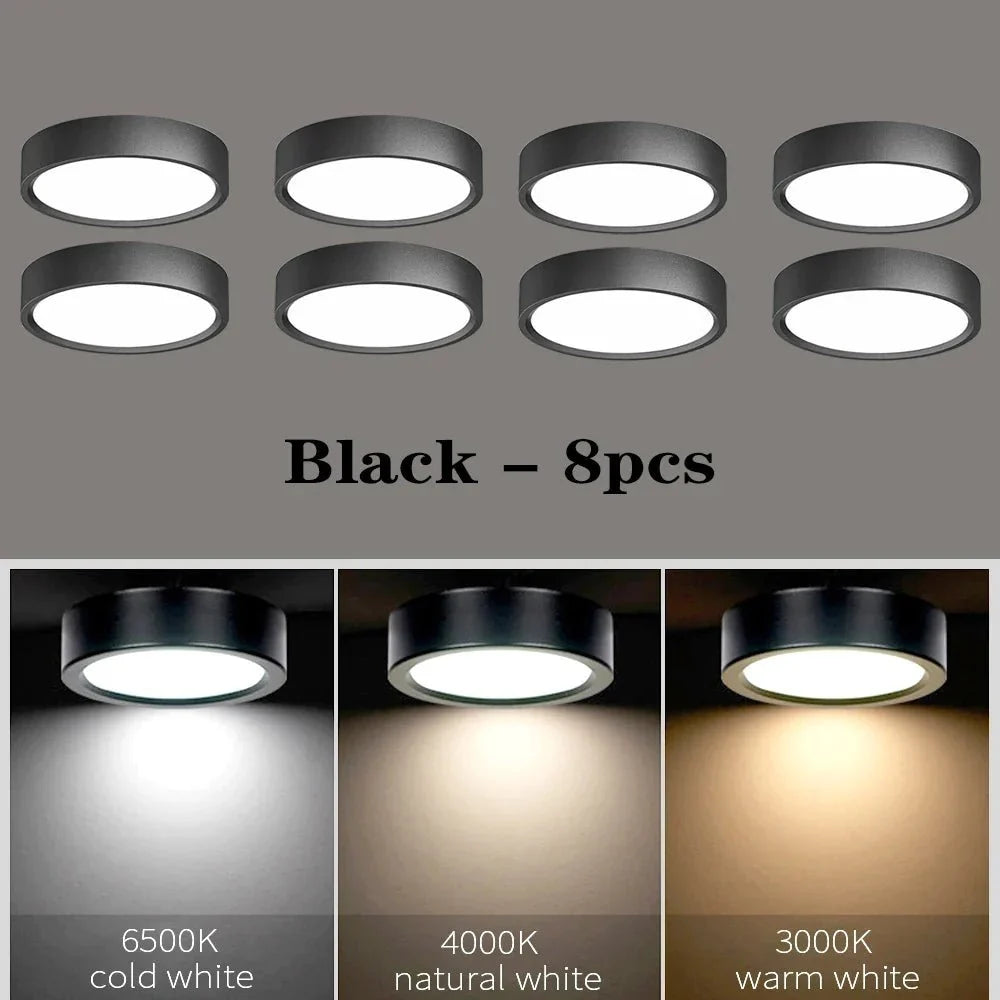 SlimGlow Elite: Ultra-Thin LED Ceiling Light - 10W