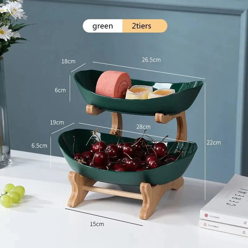 ElevateBowl: Multi-Tier Fruit Organizer