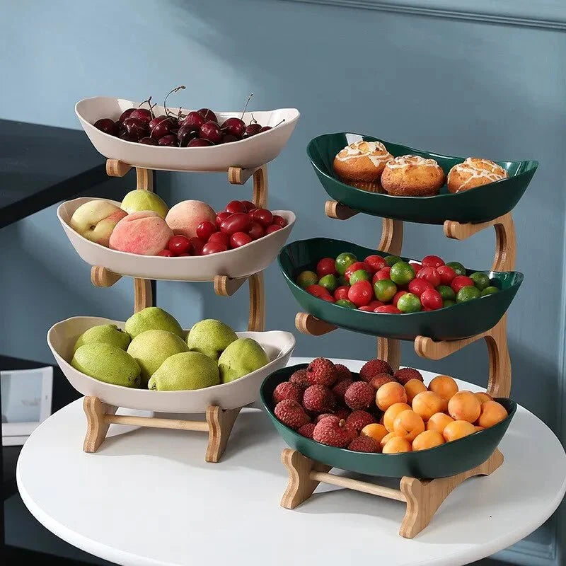 ElevateBowl: Multi-Tier Fruit Organizer