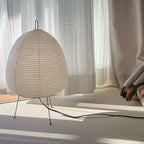 ZenLight Artisan: Japanese Rice Paper LED Table Lamp