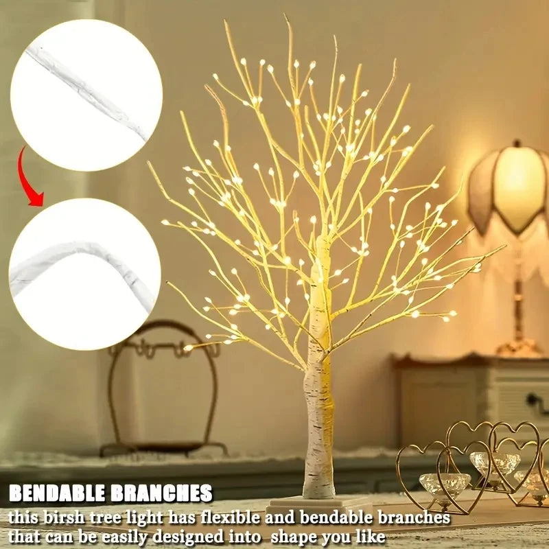 LumiBirch™ – 144 LED Decorative Tree Lamp