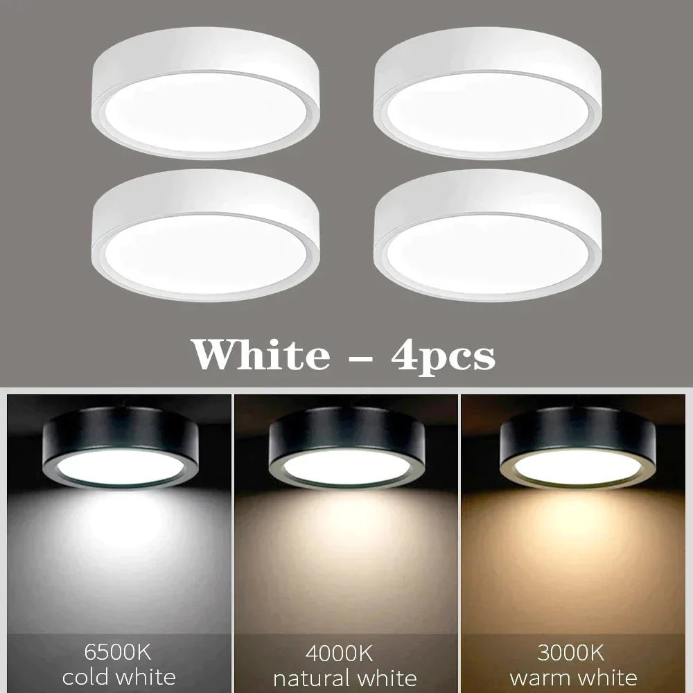 SlimGlow Elite: Ultra-Thin LED Ceiling Light - 18W