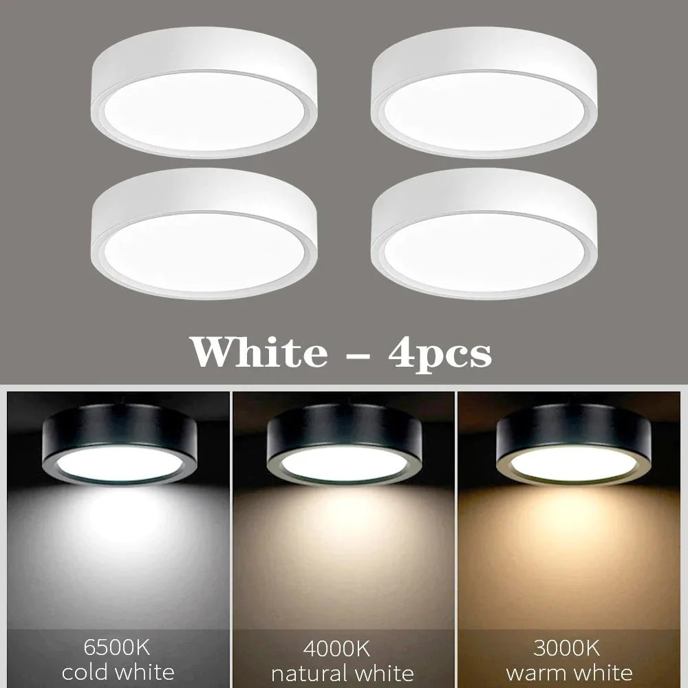 SlimGlow Elite: Ultra-Thin LED Ceiling Light - 10W