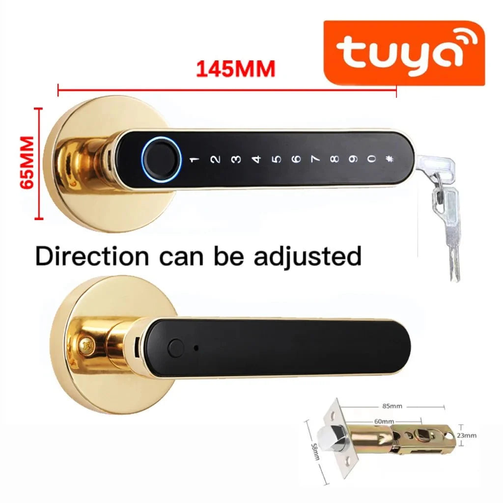 SecureTouch Door Lock Fingerprint - T8