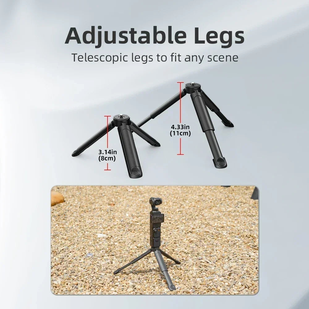 PocketTrip – Extendable Mini Tripod for Phones & Cameras