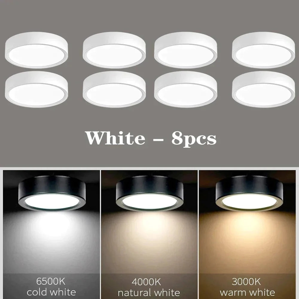 SlimGlow Elite: Ultra-Thin LED Ceiling Light - 15W