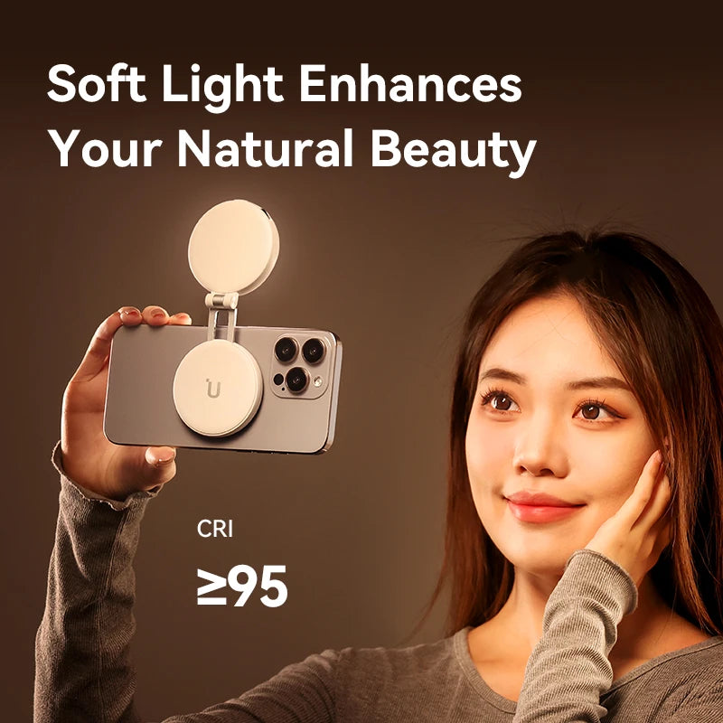 GlowFlip – MagSafe Light for Vlogging & Selfies