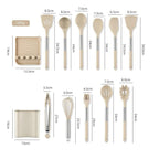 CulinaFlex 13: Premium Silicone Utensil Set