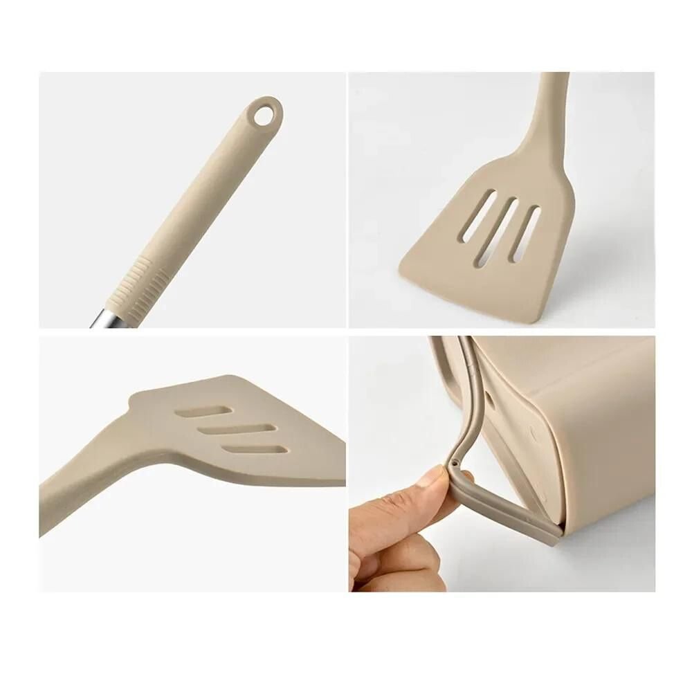 CulinaFlex 13: Premium Silicone Utensil Set