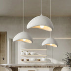 ZenGlow Dome: Japanese Grey Pendant Light